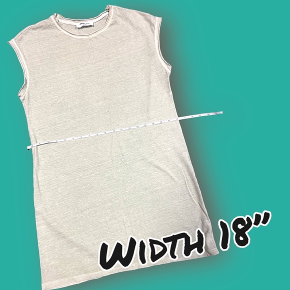 Double Zero shirt dress in light mint. Size Small ๐บ - Picture 5 of 5